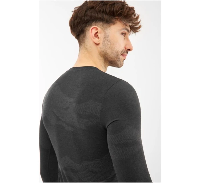 Pánské spodní prádlo  Man Longsleeve Merino velikost L černá model 21443732 - Viking