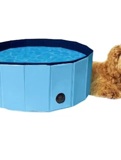 SKLADACÍ ZÁHRADNÝ BAZÉN PRE PSOV 80X30CM MODRÝ MAXXPRO