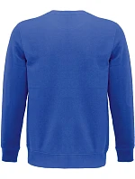 Unisex mikina SOL'S Comet z organickej bavlny 25.3574, kráľovská modrá