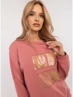 Bluzka CLM BZ model 21798058 ciemny różowy - FPrice Bluzka CLM BZ model 21798058 ciemny różowy - FPrice