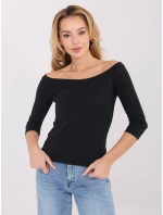 Bluzka WT BZ model 21875454 czarny - FPrice Bluzka WT BZ model 21875454 czarny - FPrice