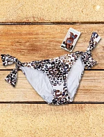 Spodný diel plaviek BA907 hnedo-biely - Selmark