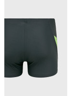 Pánske plavecké šortky Dennis šedo-zelené - AQUA SPEED