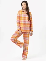 Dámské pyžamo LNS model 21915152 B24 oranžové - Key