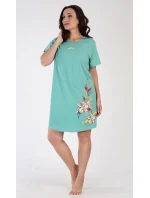 Dámska nočná košeľa s krátkym rukávom Alena