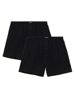 Pánské trenýrky 2 pack 003 black - Atlantic