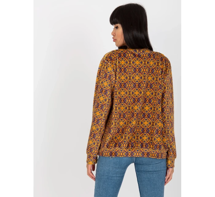 Mikina RV BL 8185.86 tmavo žltá