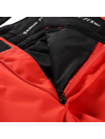Pánske lyžiarske nohavice s membránou ptx ALPINE PRO OSAG olympic red