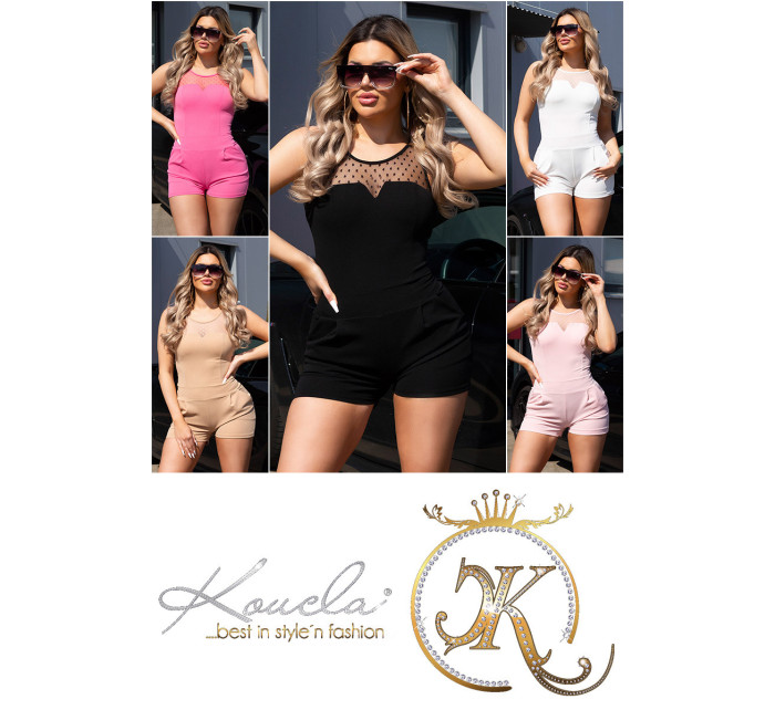 KouCla Jumpsuit with Lace and sexy Backline
