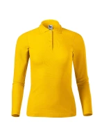 Polokošeľa Pique Polo LS žltá