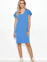 Denné šaty M730 - Makadamia