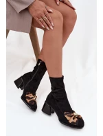 Topánky na podpätku model 220203 Step in style