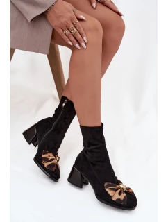 Topánky na podpätku model 220203 Step in style