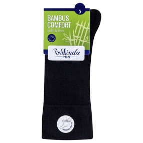Bambusové klasické pánske ponožky BAMBUS COMFORT SOCKS - BELLINDA - tmavo modrá