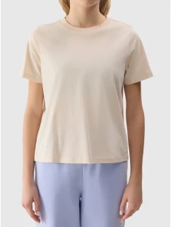 Dámske hladké tričko z organickej bavlny 4F