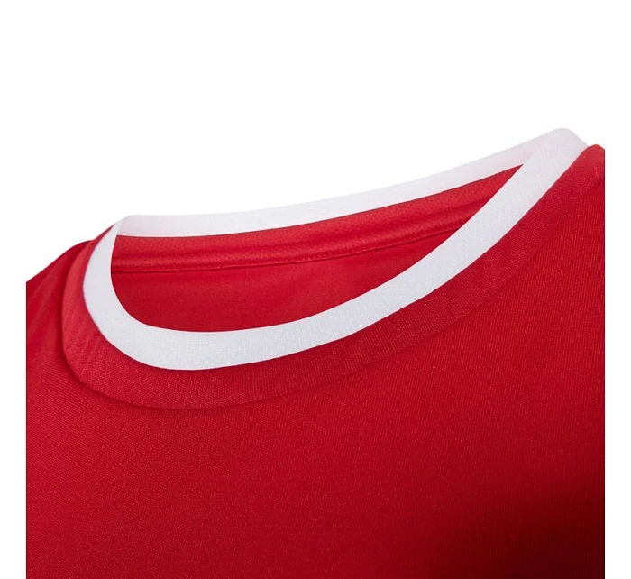 Adidas Entrada 26 detské tričko bez rukávov červené KB3937