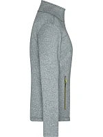 JN Dámská 2vrstvá melanžová softshell bunda 02. dark model 22530615 - Daiber