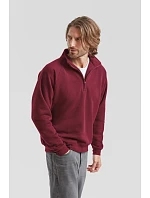 Fruit of the Loom Premium Zip Neck Sweat Mikina s 1/4 zipsom 16.2032 biela