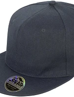 Result Headwear RC 083X 6-panelová čiapka s plochým šiltom 28.083X čierna