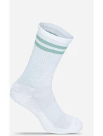 Mr. Socks L 05004 Tenisové ponožky "Basic" 88.5004 white/mint Mr. Socks L 05004 Tenisové ponožky "Basic" 88.5004 white/mint