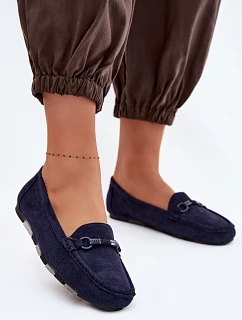 Dámské Mokasíny Ploché Tmavě Modré model 22091889 - Boto