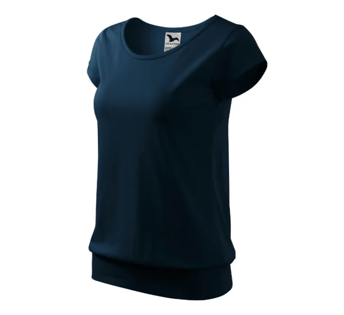 Mestské tričko dámske tmavomodré