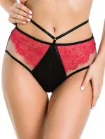 Vysoké dámske nohavičky DELICE 19091 RED