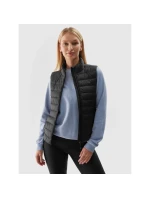 Dámska bunda bez rukávov 4F 4FRSS24TVJAF101-20S z recyklovaného páperia