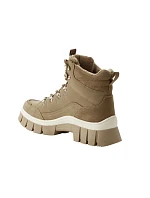 Lee Cooper dámské zimní boty, hnědé kotníkové boty, zateplené dámské boty