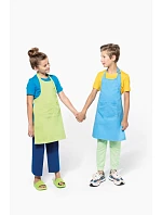 K Dětská zástěra s laclem 20.K lime model 22511078 - Kariban K Dětská zástěra s laclem 20.K lime model 22511078 - Kariban
