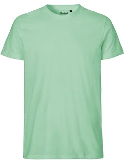 Neutral O 61001 Pánske tričko z bio bavlny 77.6101 dusty mint