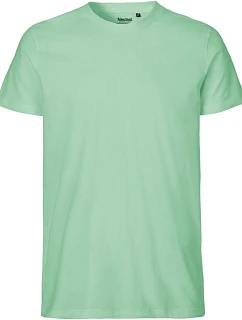 O 61001 Pánské tričko z bio bavlny model 22504675 dusty mint - Neutral