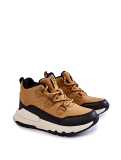 Dětské boty Memory Foam Big Star model 21601095 velbloud - Big Star Shoes