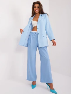 Nohavice DHJ SP A7327TR.25 svetlomodré