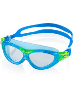 AQUA SPEED Plavecké okuliare Marin Kid Blue/Green Pattern 02