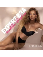 Dámska podprsenka bardotka BC-1167 Black - Kinga