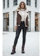 Dámské voskované kalhoty black Dstreet model 21981287 - FashionStreet