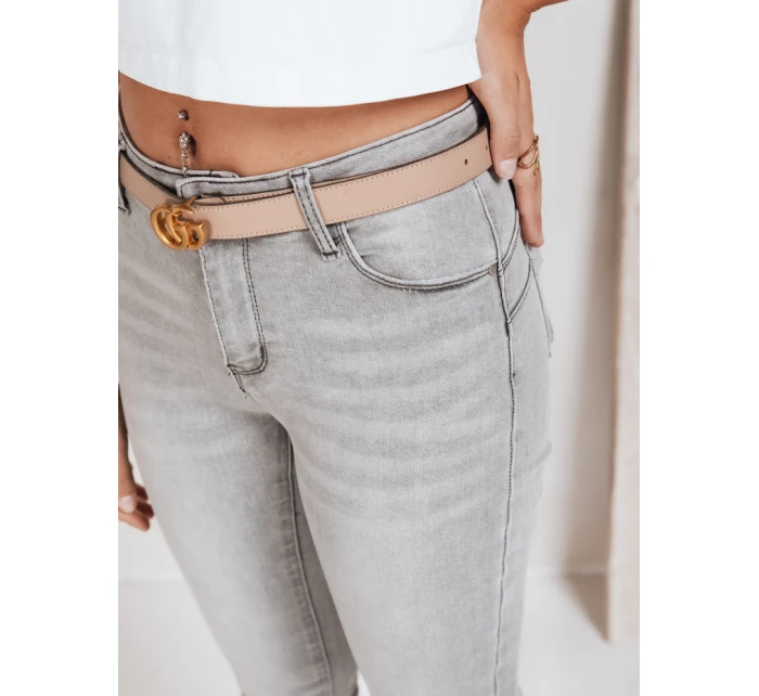 Dámske push up džínsy šedé FashionStreet UY2804 Dámske push up džínsy šedé FashionStreet UY2804