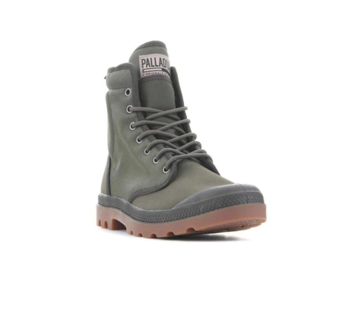 Palladium Solid RNGR TP U Army Green/Beluga 75564-368