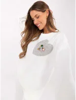 Mikina DHJ BL 20322.72 ecru Mikina DHJ BL 20322.72 ecru
