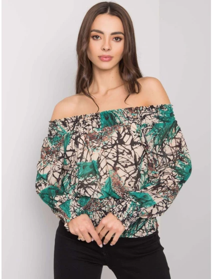 Blúzka DHJ BZ 15175.05P zelená