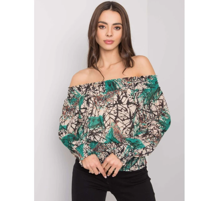 Blúzka DHJ BZ 15175.05P zelená