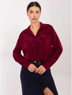 Koszula IT KS model 21795530 bordowy - FPrice