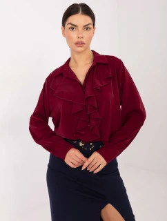 Koszula IT KS model 21795530 bordowy - FPrice