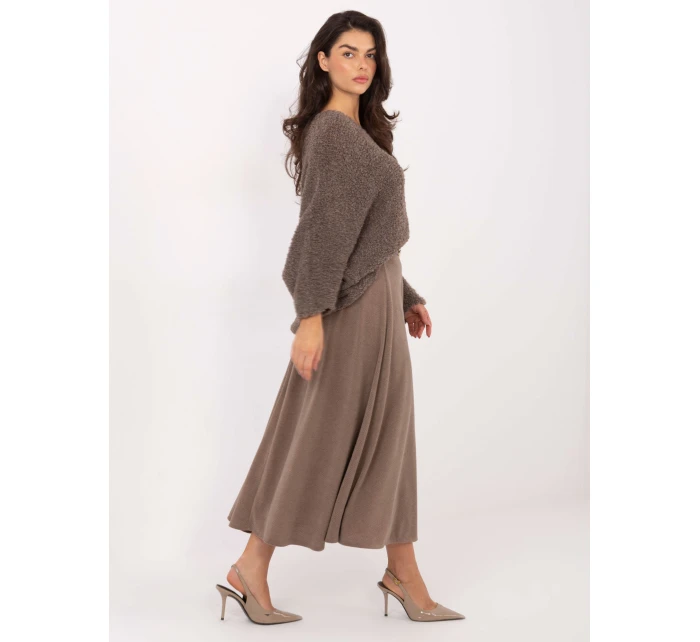 Spódnica IT SD model 21793746 ciemny bezowy - FPrice