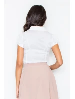 Košeľa Rafaela M026 Biela - Figl Košeľa Rafaela M026 Biela - Figl