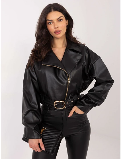 Dámska bunda FL9609.95 čierna - FPrice