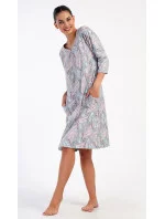 Dámské domácí šaty s tříčtvrtečním rukávem model 20610306 - Vienetta