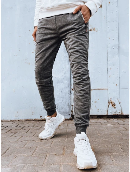 FashionStreet pánske svetlosivé tepláky UX4278 FashionStreet pánske svetlosivé tepláky UX4278