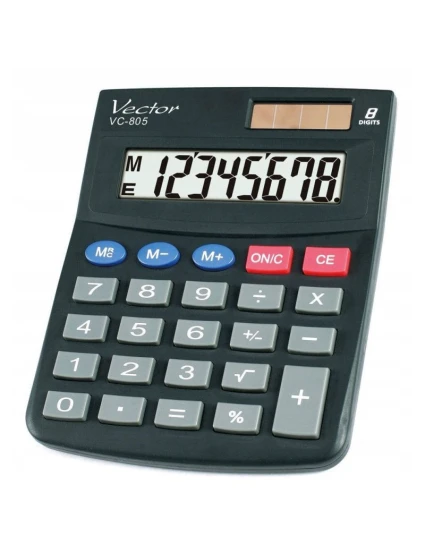 Kalkulačka Vector Office VC-805 čierna